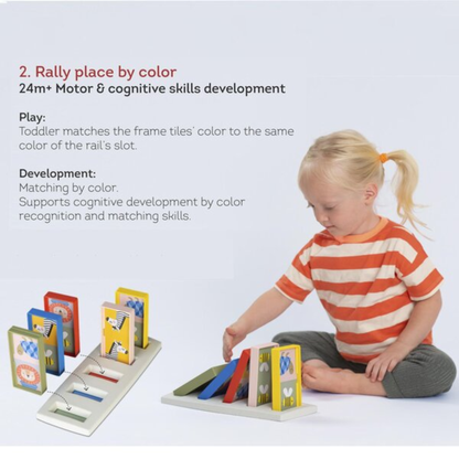 Lavinamasis žaidimas - My 1st Domino Rally