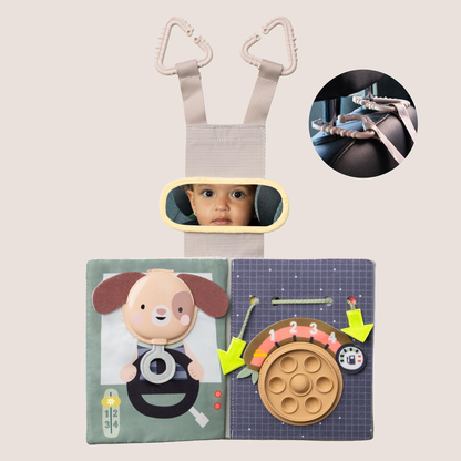 Pakabinamas žaislas automobilyje - Ride Time Busy Book