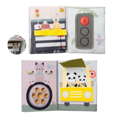 Pakabinamas žaislas automobilyje - Ride Time Busy Book