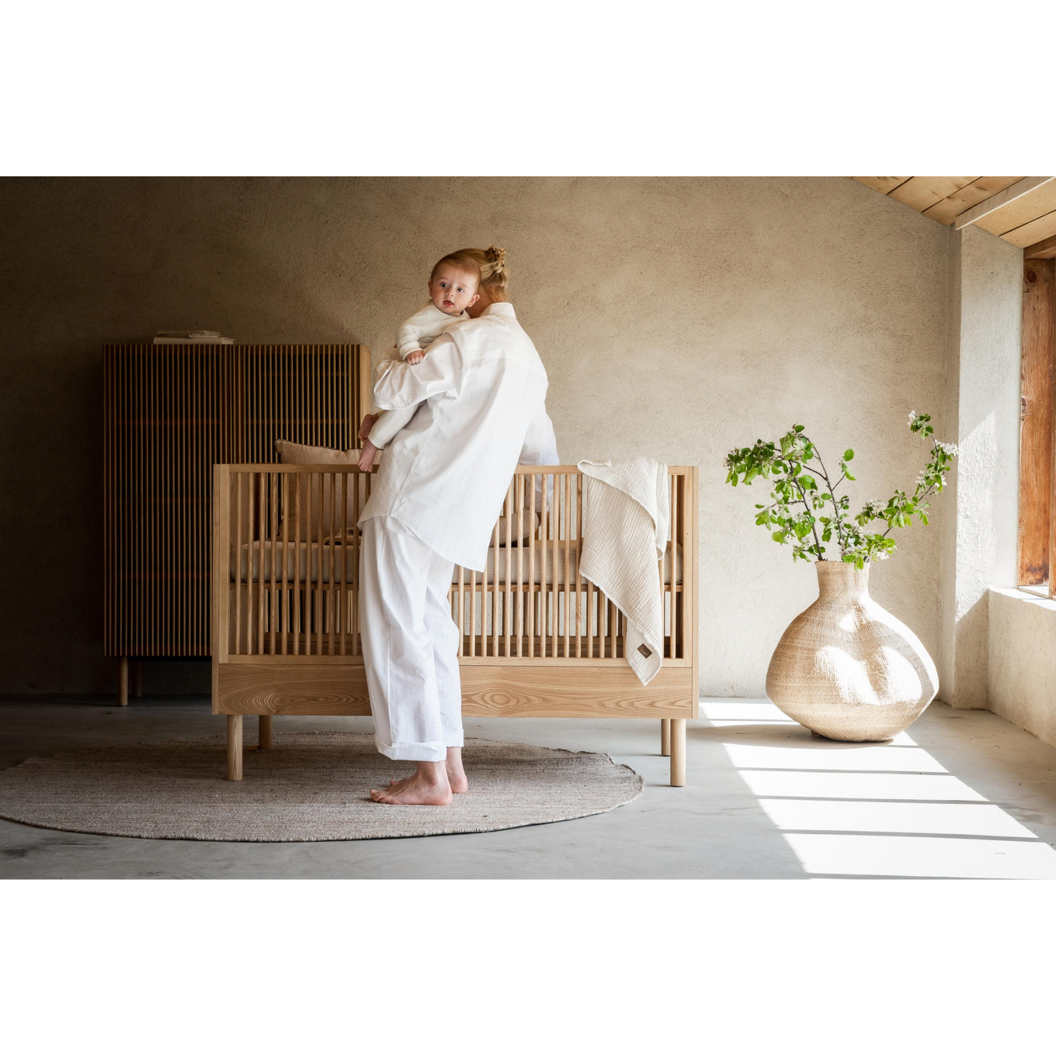 Quax baby crib Black Ash - 140 * 70 cm