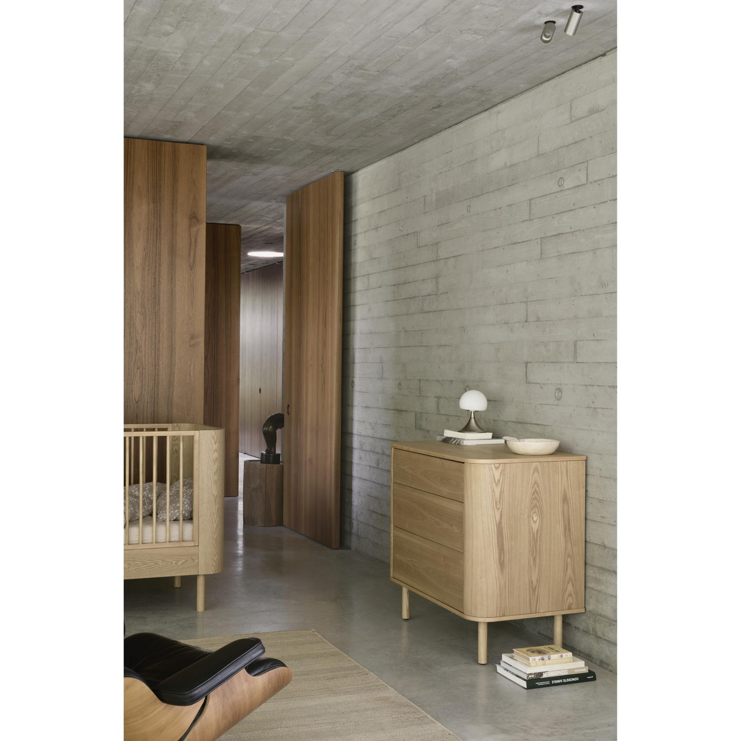 Komoda Yume su stalčiais - Natural Ash