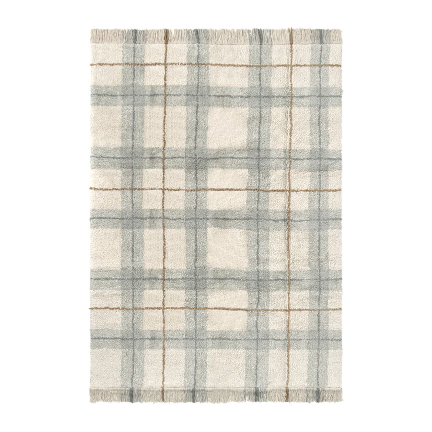 Kilimas Tartan Blue Sage