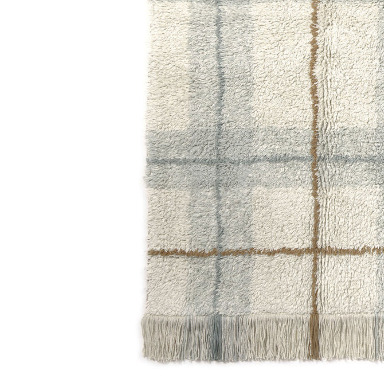 Kilimas Tartan Blue Sage