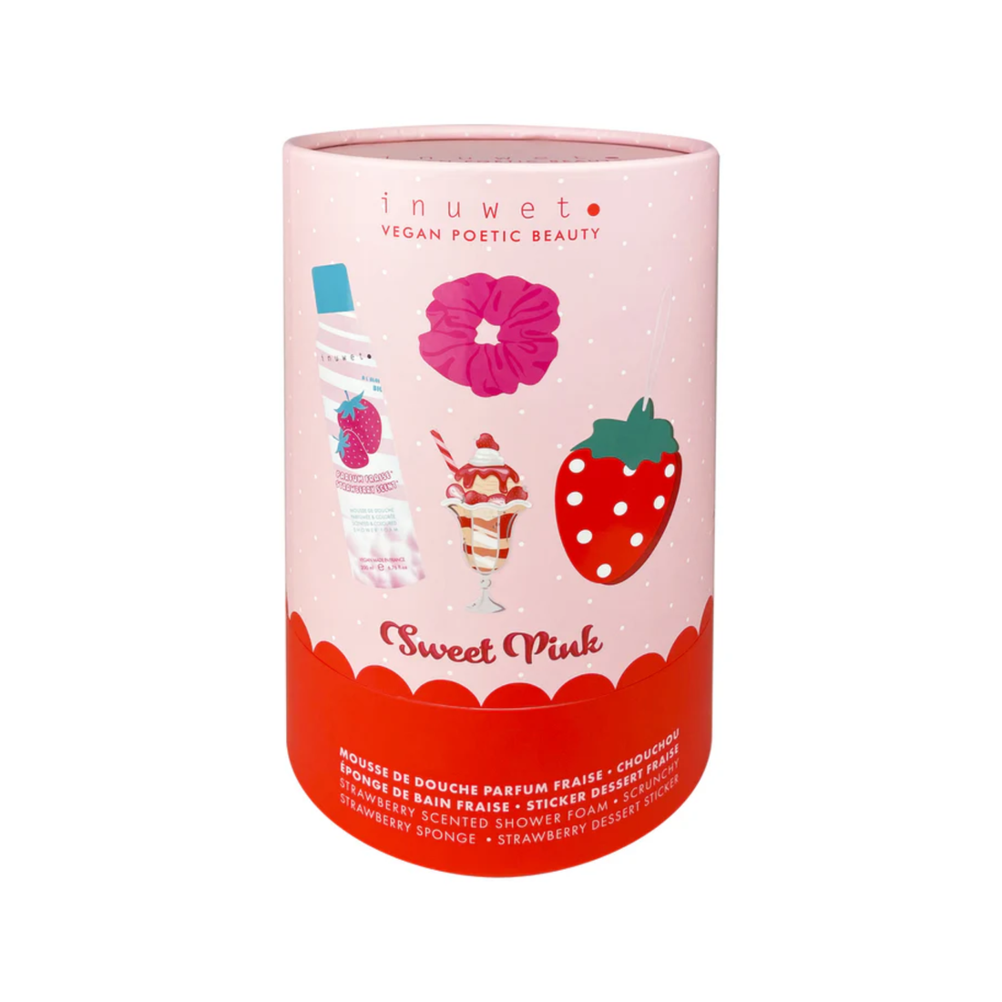 Vonios rinkinys - Strawberry