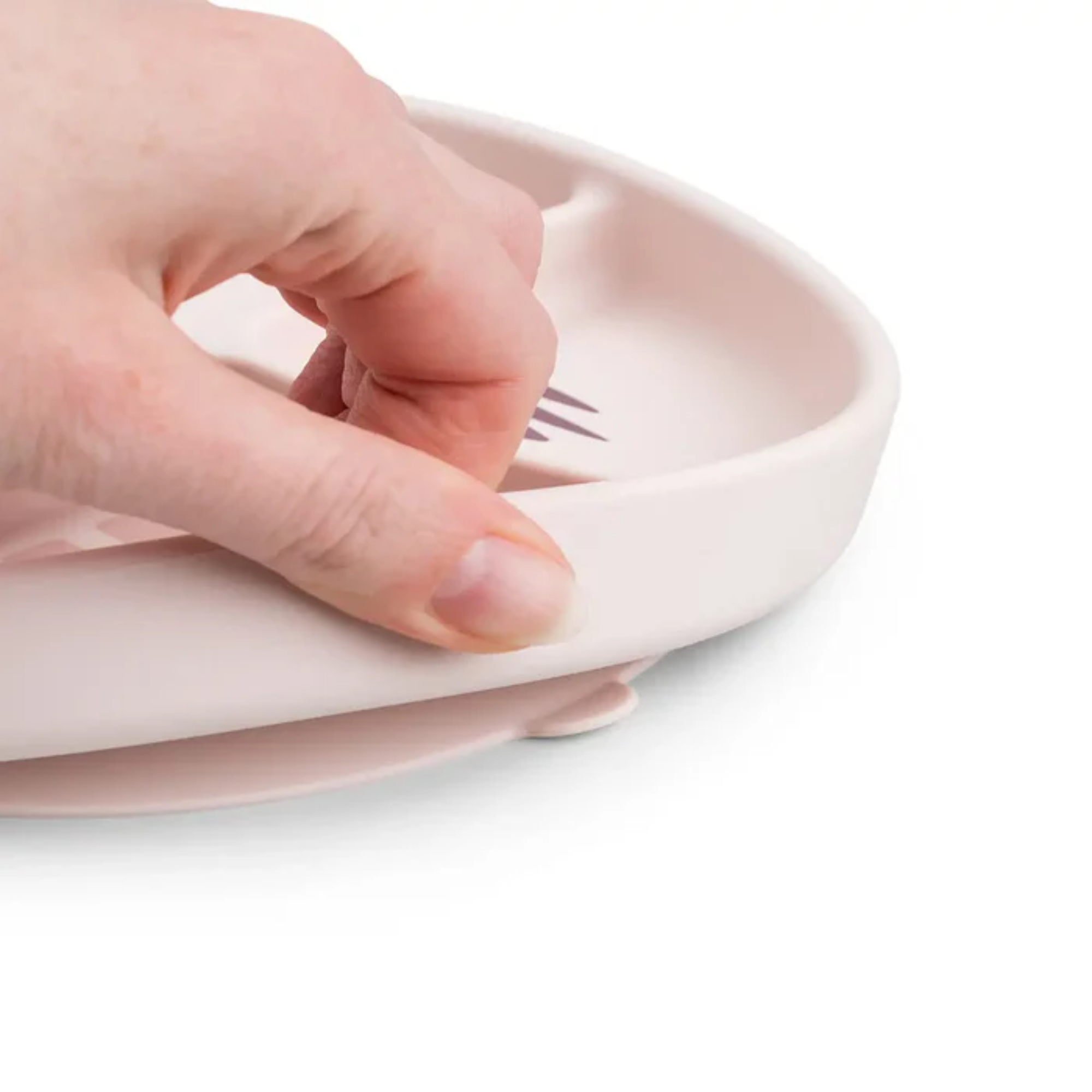 Prilimpanti silikoninė lėkštė - Playground Powder