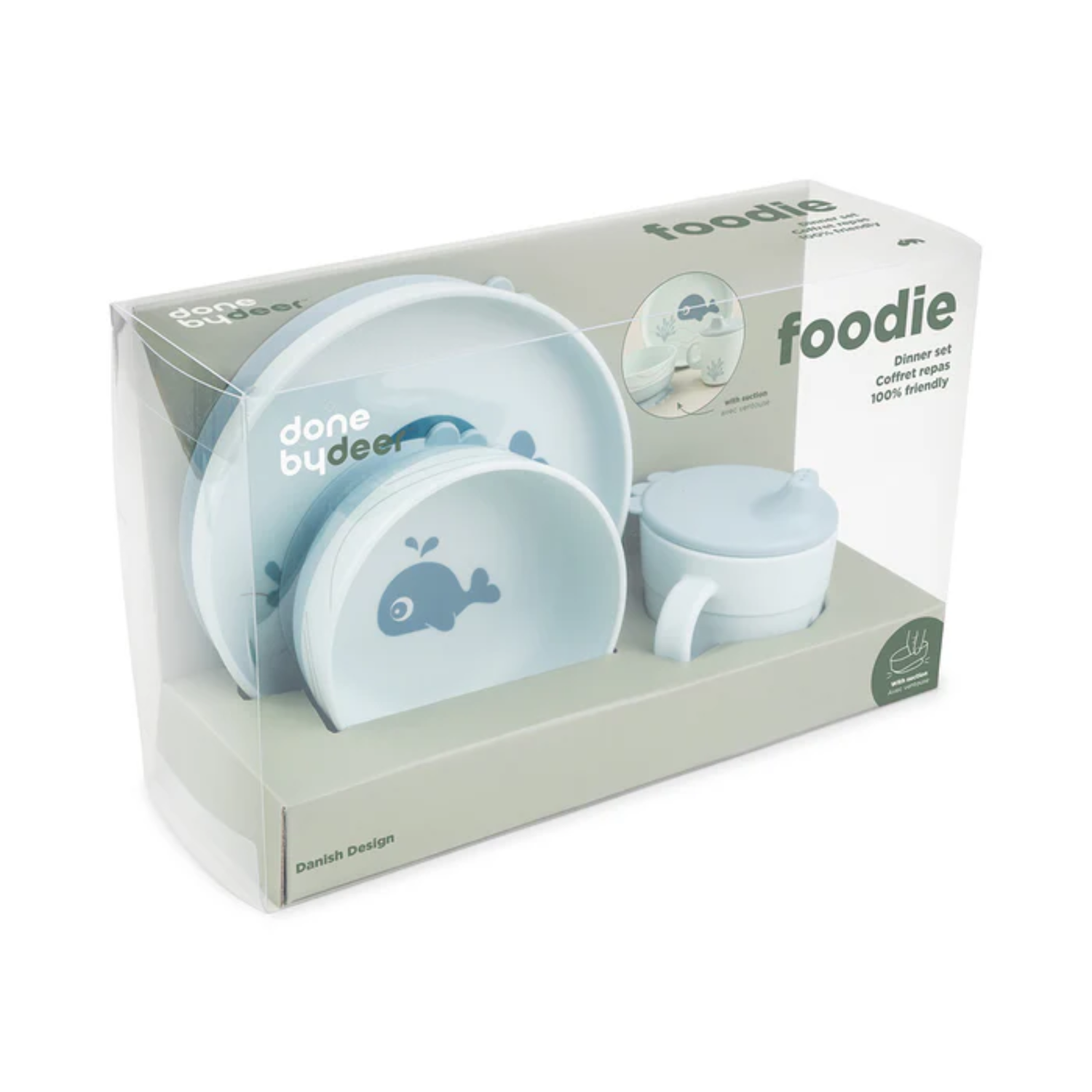 Vaikiškas indų rinkinys - Wally Blue