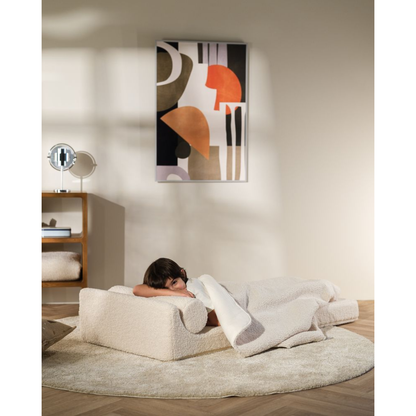 Sulankstoma lova - Cream White