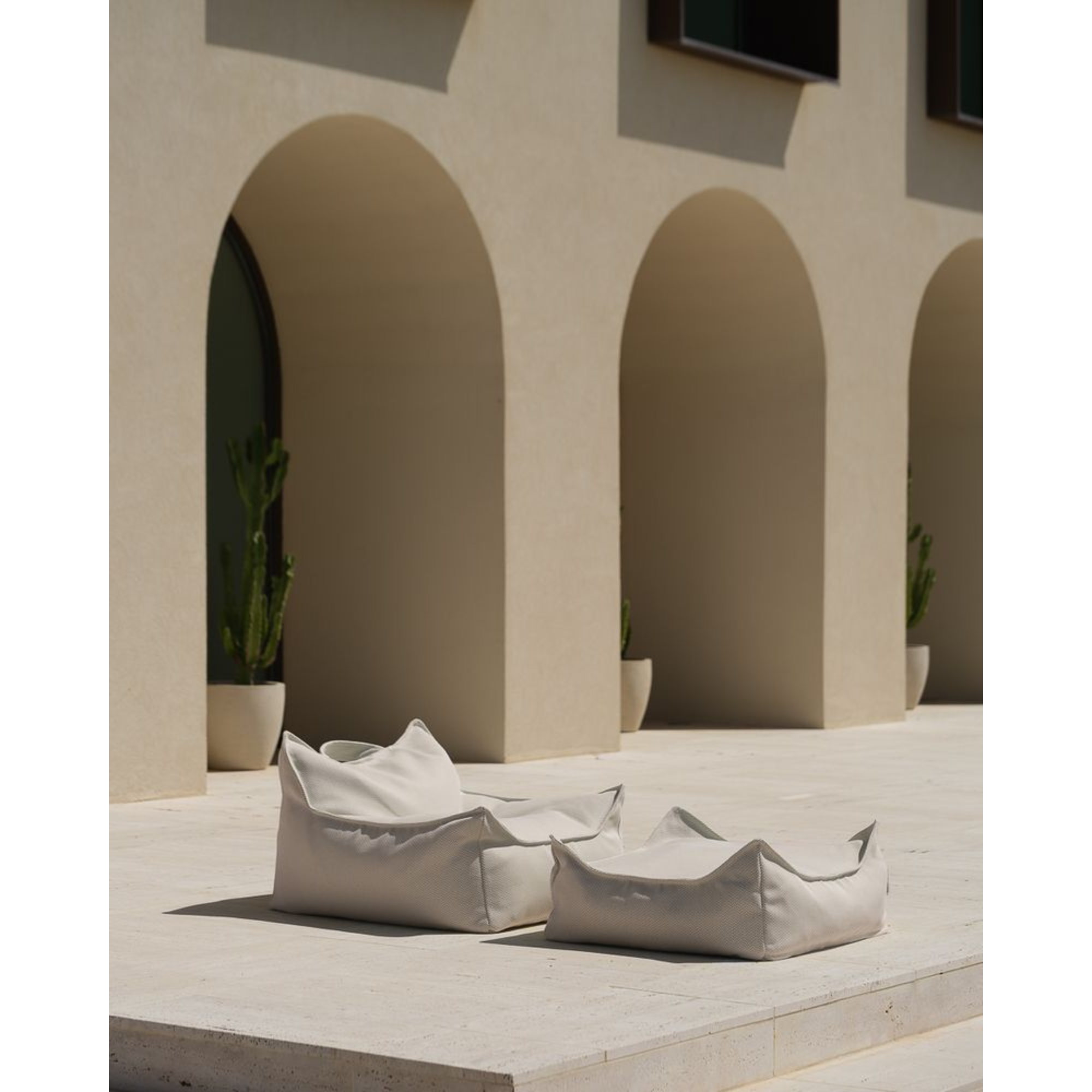 Lauko sėdmaišio ir pufo rinkinys  - Terra