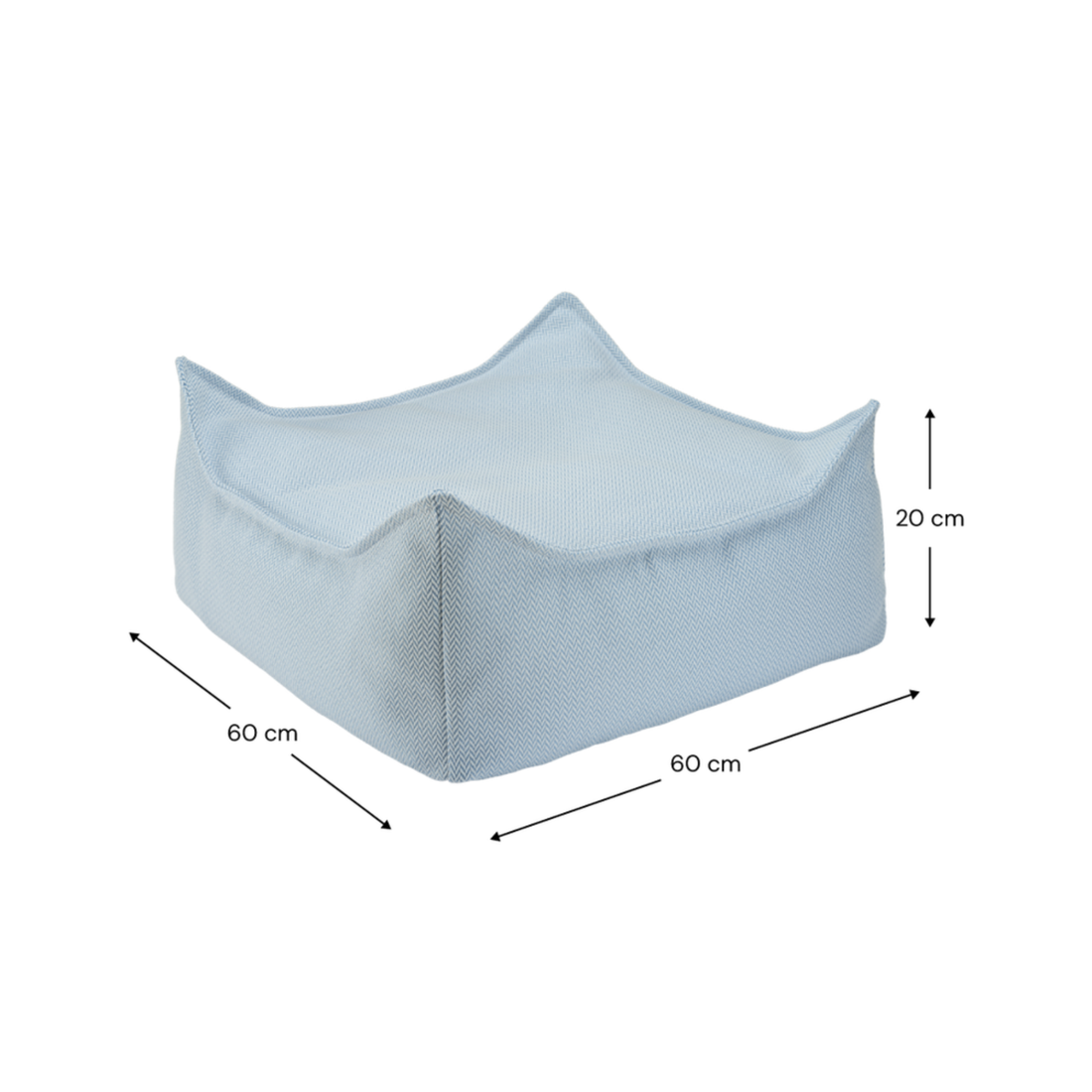 Lauko sėdmaišio pufas - Terra