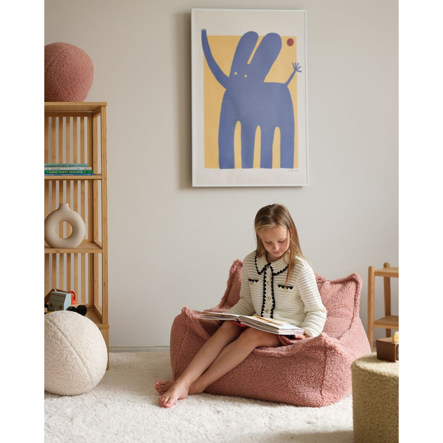 Sėdmaišis - Guava Pink