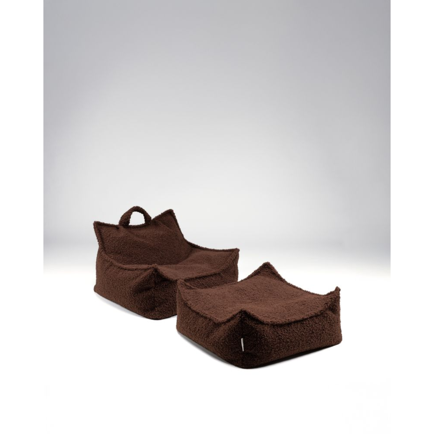 Sėdmaišio ir pufo rinkinys - Warm Hazel