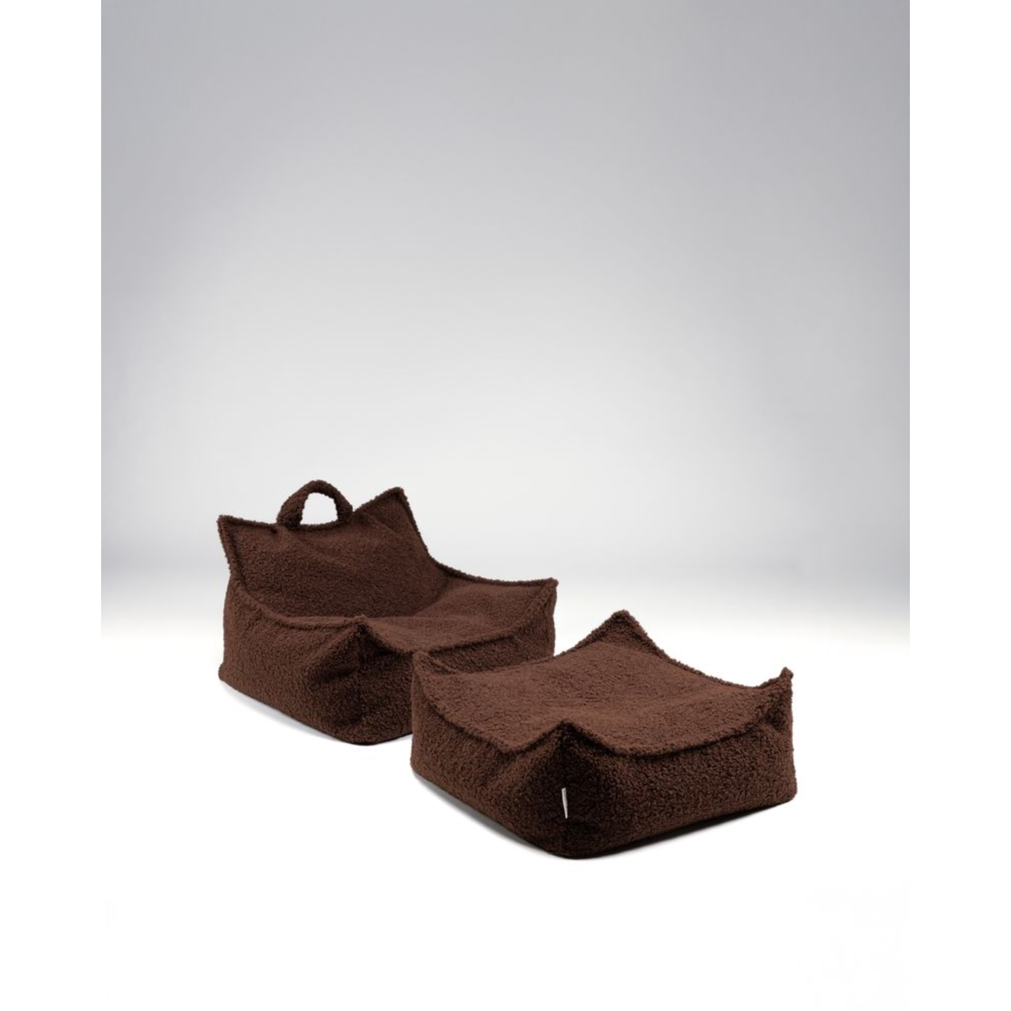 Sėdmaišio ir pufo rinkinys - Warm Hazel