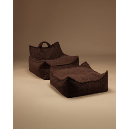 Sėdmaišio ir pufo rinkinys - Warm Hazel