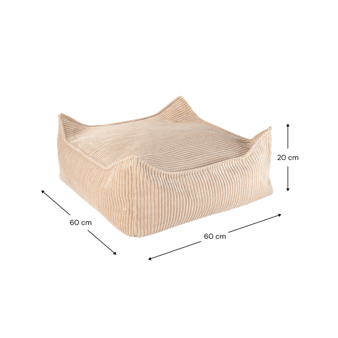 Sėdmaišio pufas - Brown Sugar