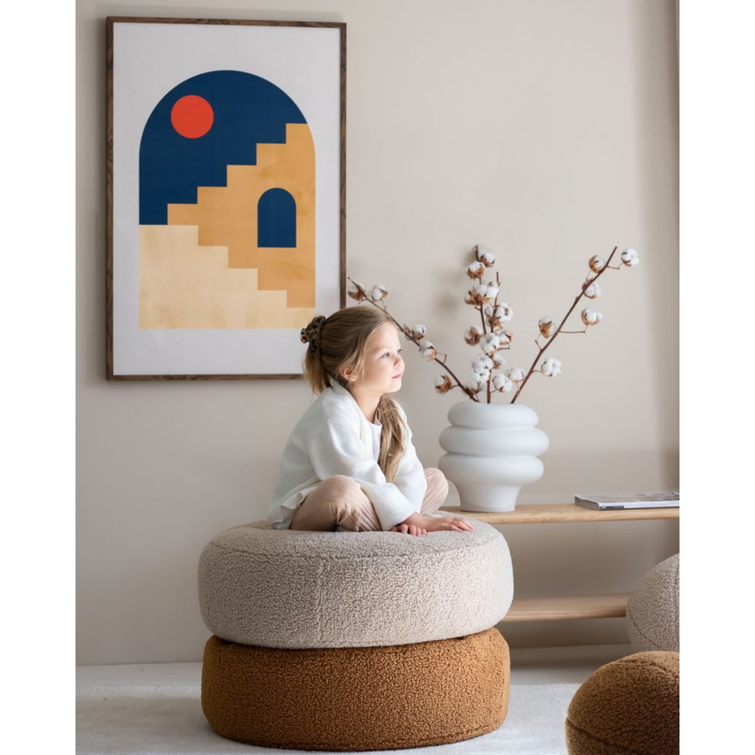 Apvalus pufas - Maple