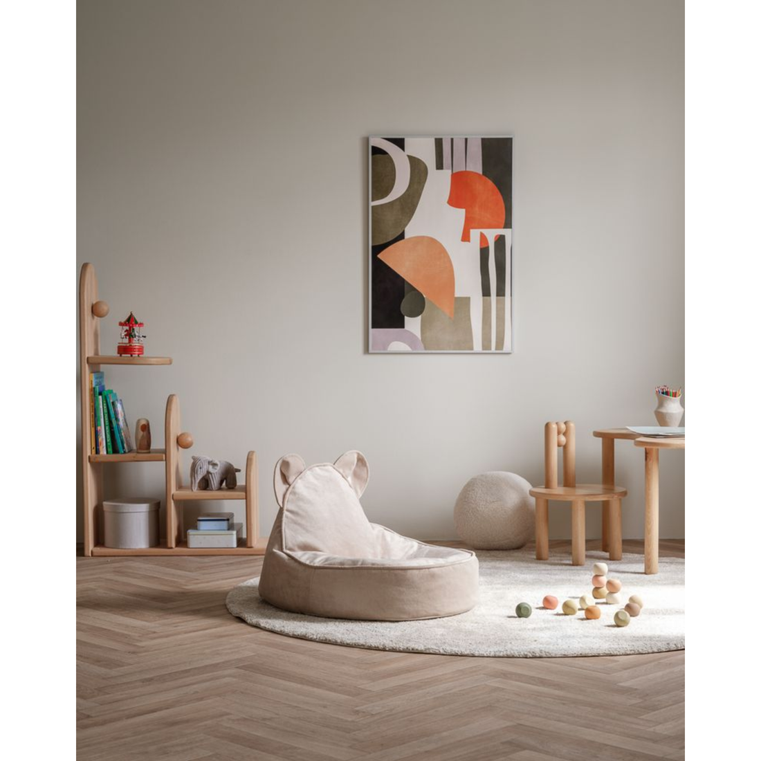 Bear sėdmaišis - Dusty Beige