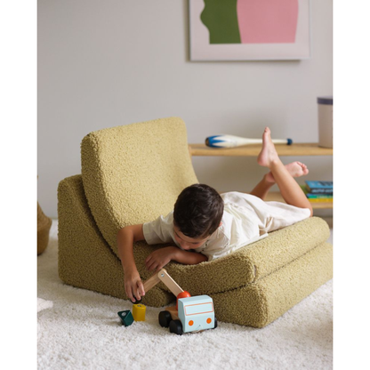 Moon trijų dalių fotelis - Matcha