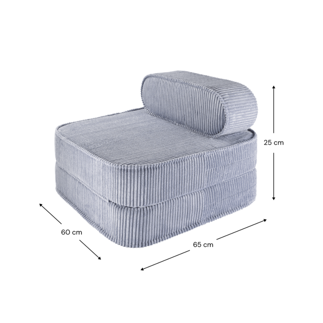 Sulankstoma kėdė - Blueberry Blue