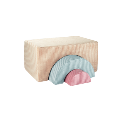 Rainbow vaikiškų baldų rinkinys - Brown Sugar