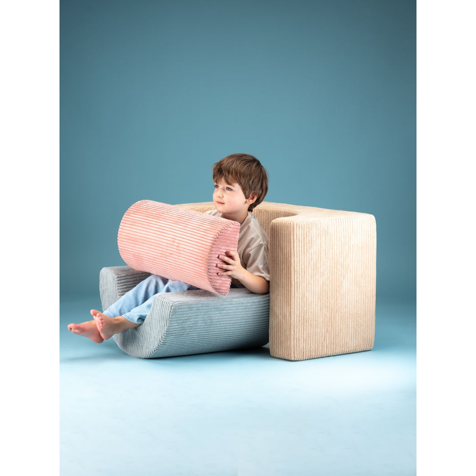 Rainbow vaikiškų baldų rinkinys - Brown Sugar