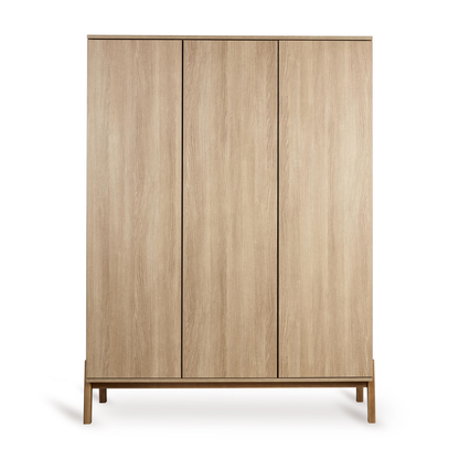 Wardrobe Ashi 3 doors - Various colors