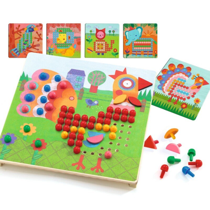 Educational puzzle set - Woodix