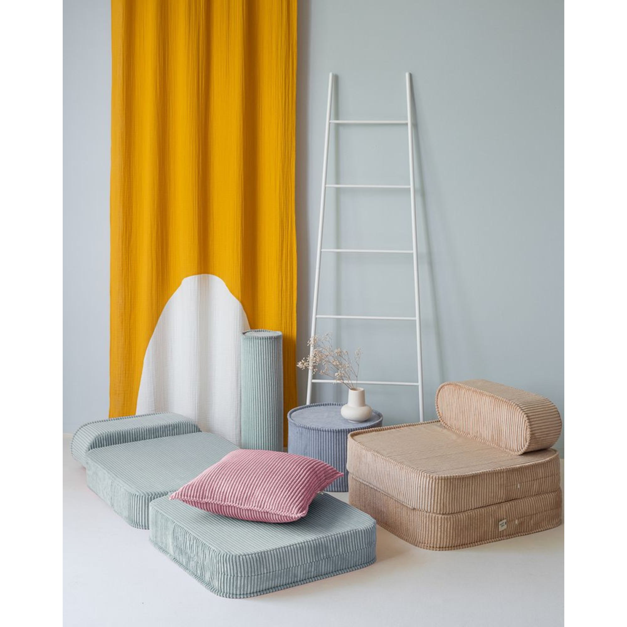 Pagalvėlė Block - Pink Mousse