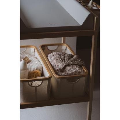 Vystymo stalo krepšys - Natural