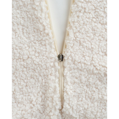 Bear sėdmaišio ir pufo rinkinys - Cream White