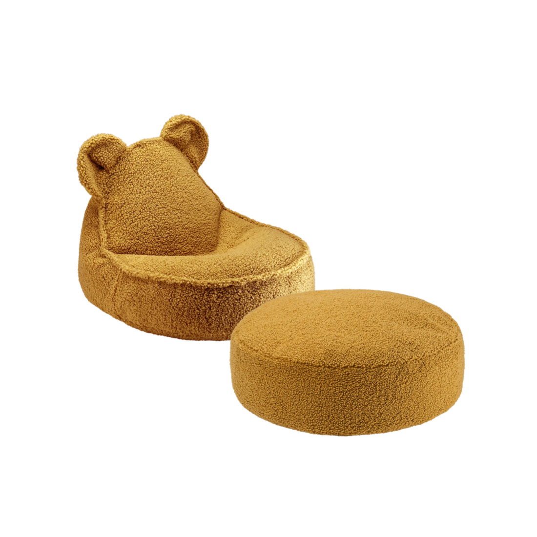 Bear sėdmaišio ir pufo rinkinys - Maple