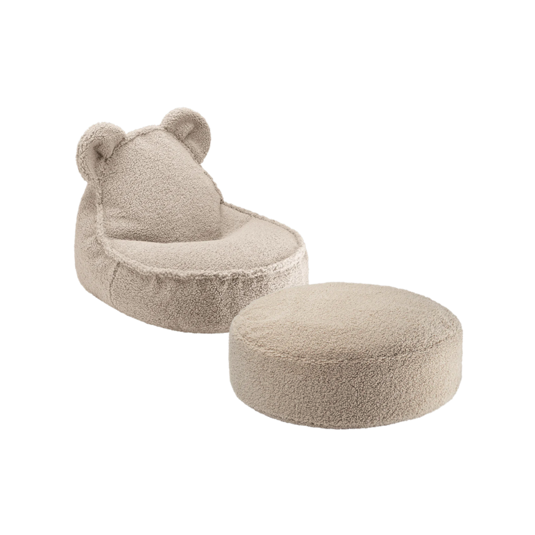 Bear sėdmaišio ir pufo rinkinys - Biscuit