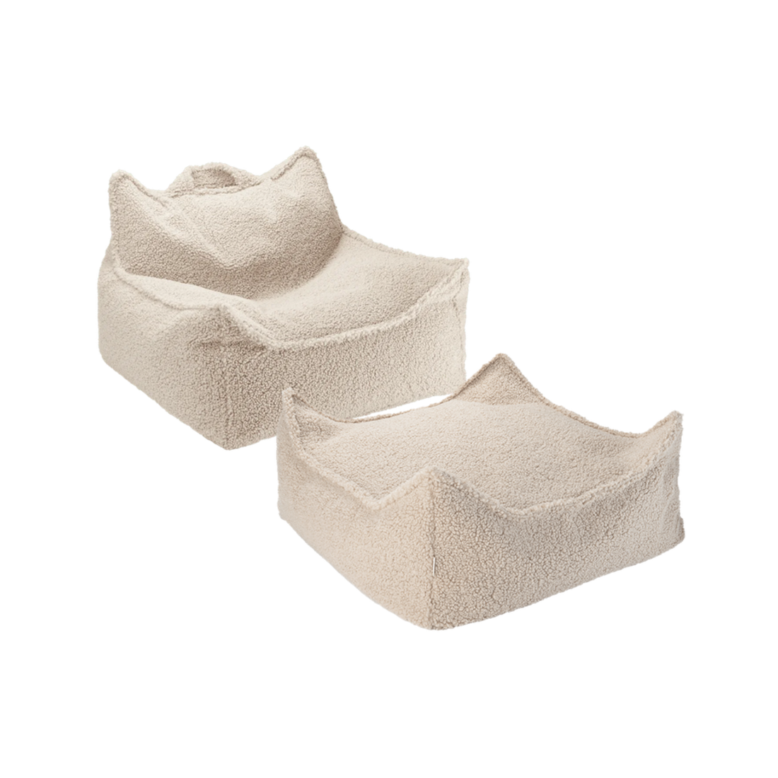 Sėdmaišio ir pufo rinkinys - Biscuit