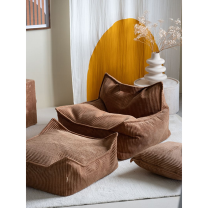 Sėdmaišio ir pufo rinkinys - Toffee