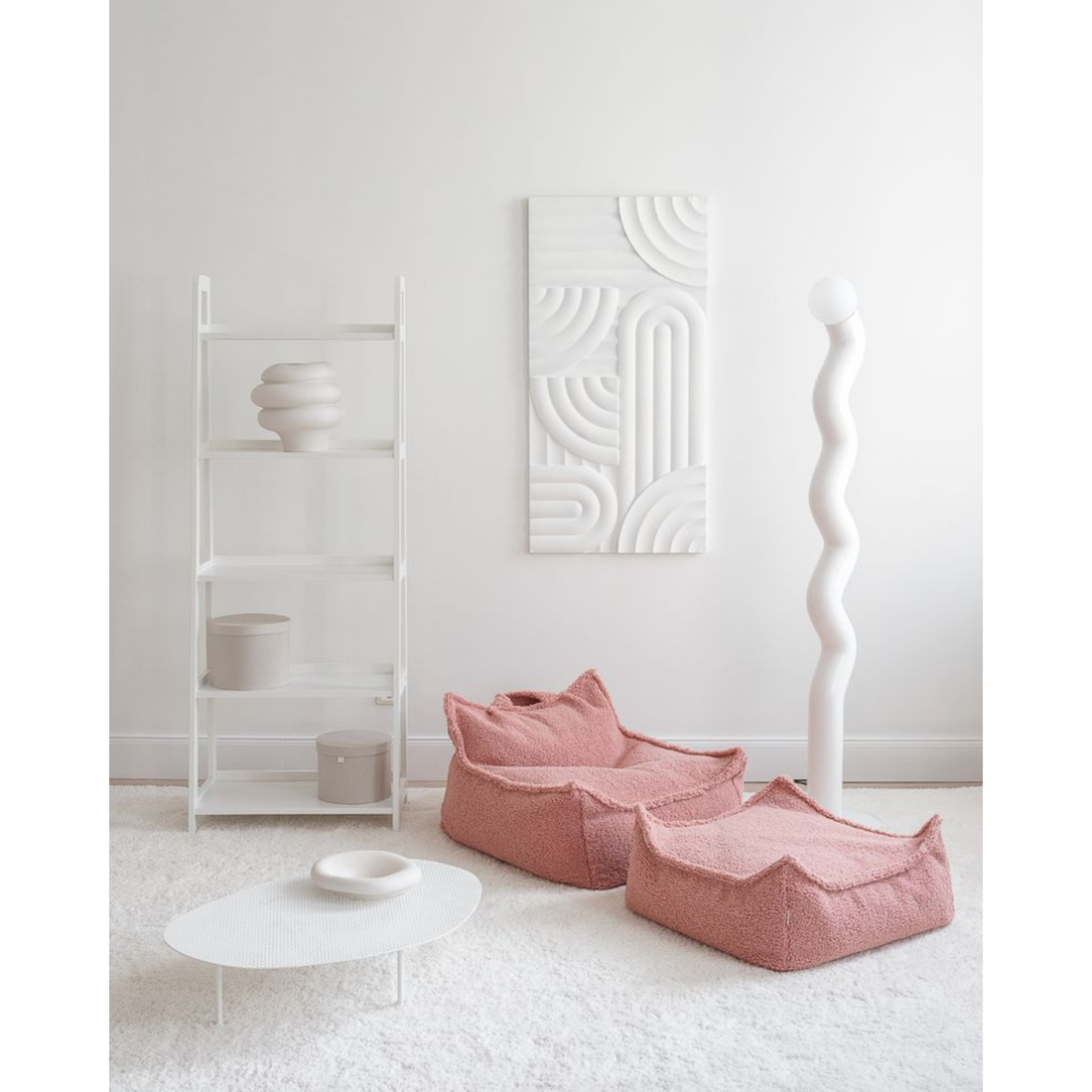 Sėdmaišio ir pufo rinkinys - Guava