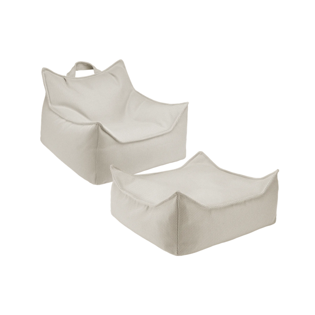 Lauko sėdmaišio ir pufo rinkinys - Terra