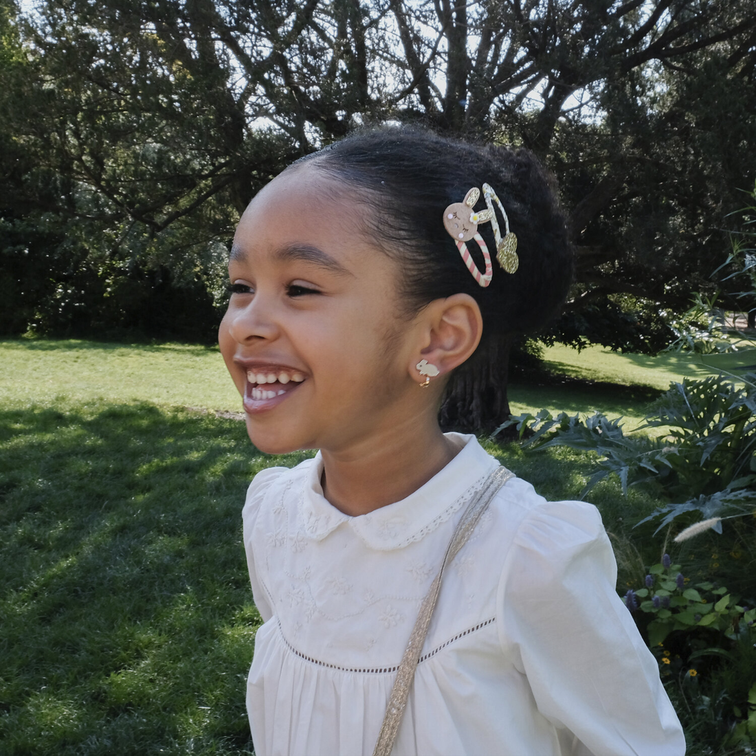 Užsegami auskarai - Spring Garden