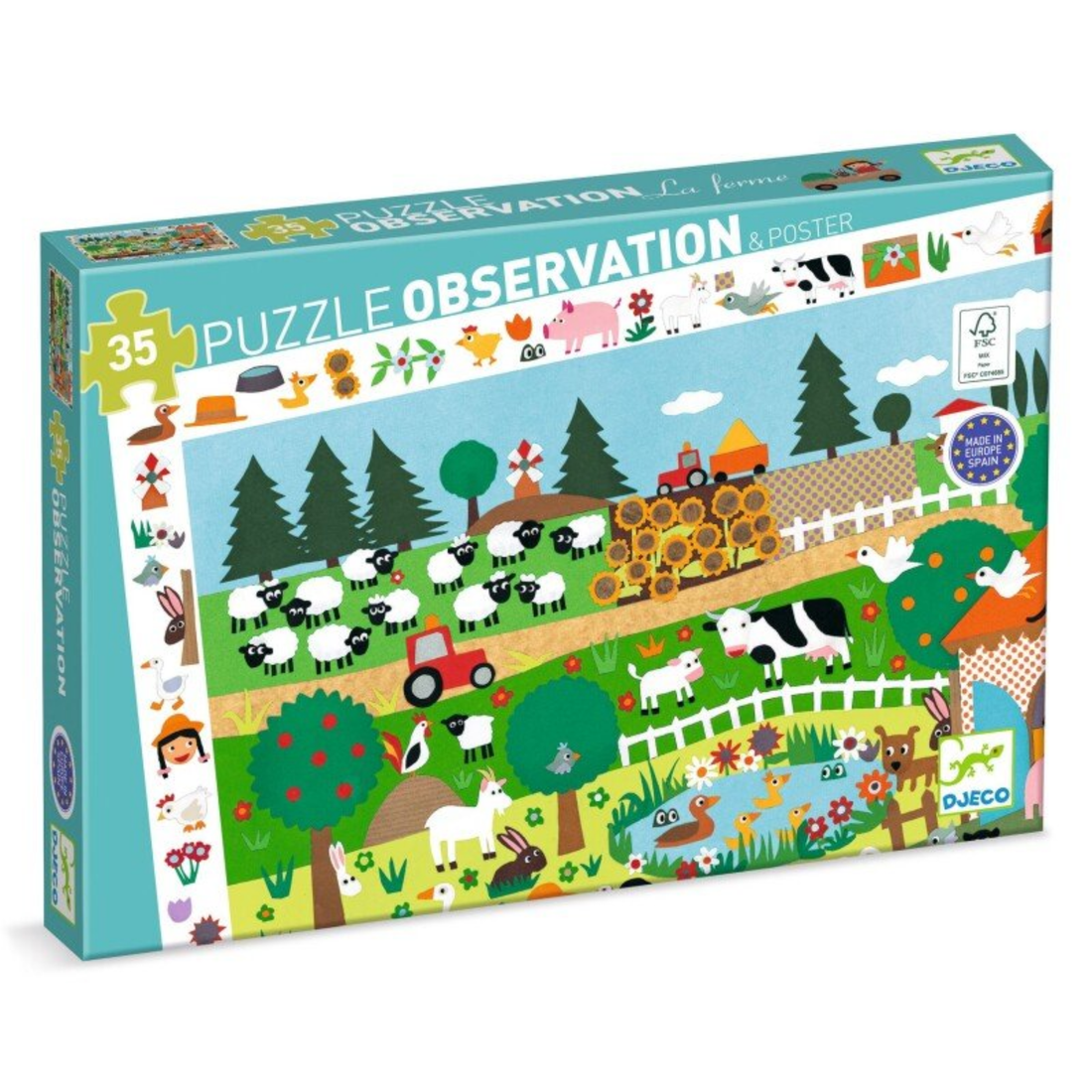 Djeco puzzle - The farm