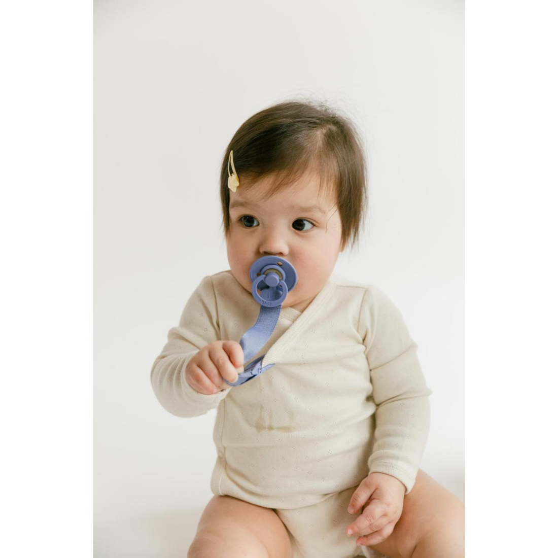 Čiulptuko laikiklis LOOP - Dusty Blue