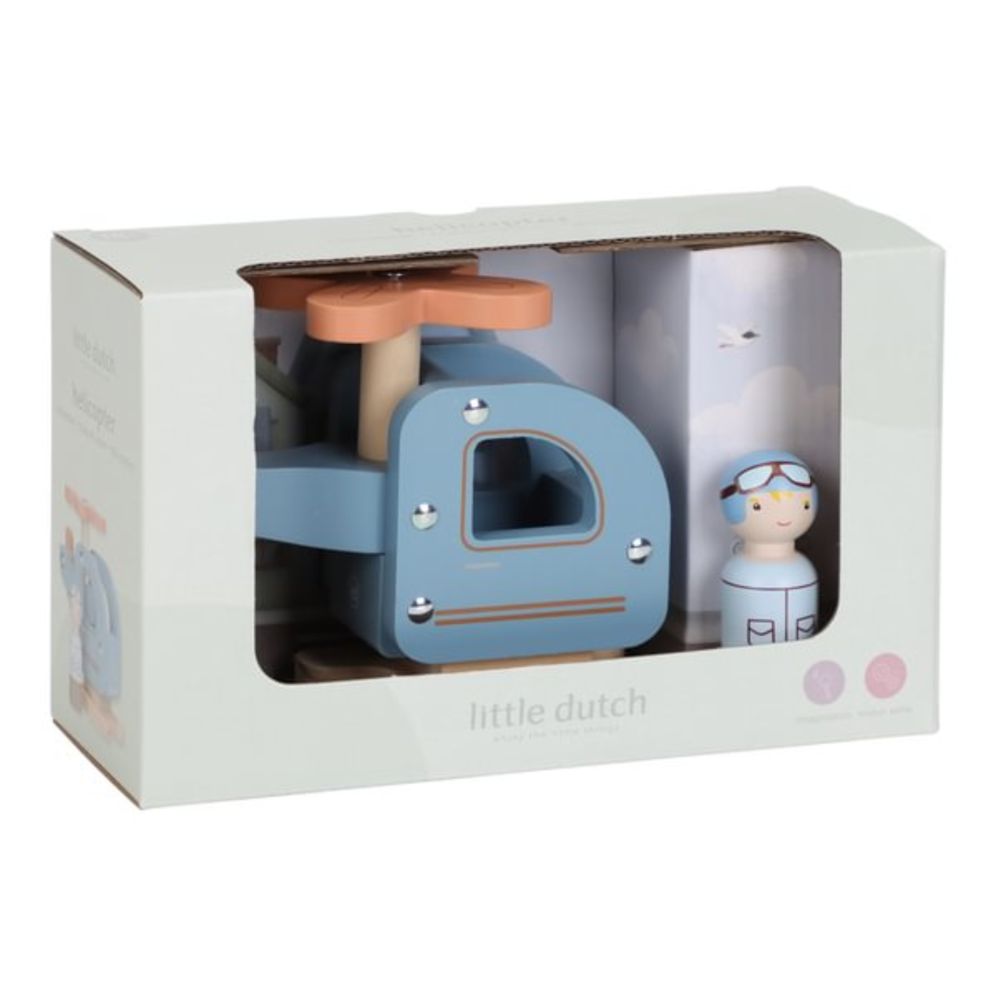 Medinė mašinėlė - Sraigtasparnis