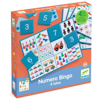 Edukacinis žaidimas - Skaičių bingo