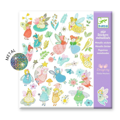 Lipdukų rinkinys - Sparkly fairies