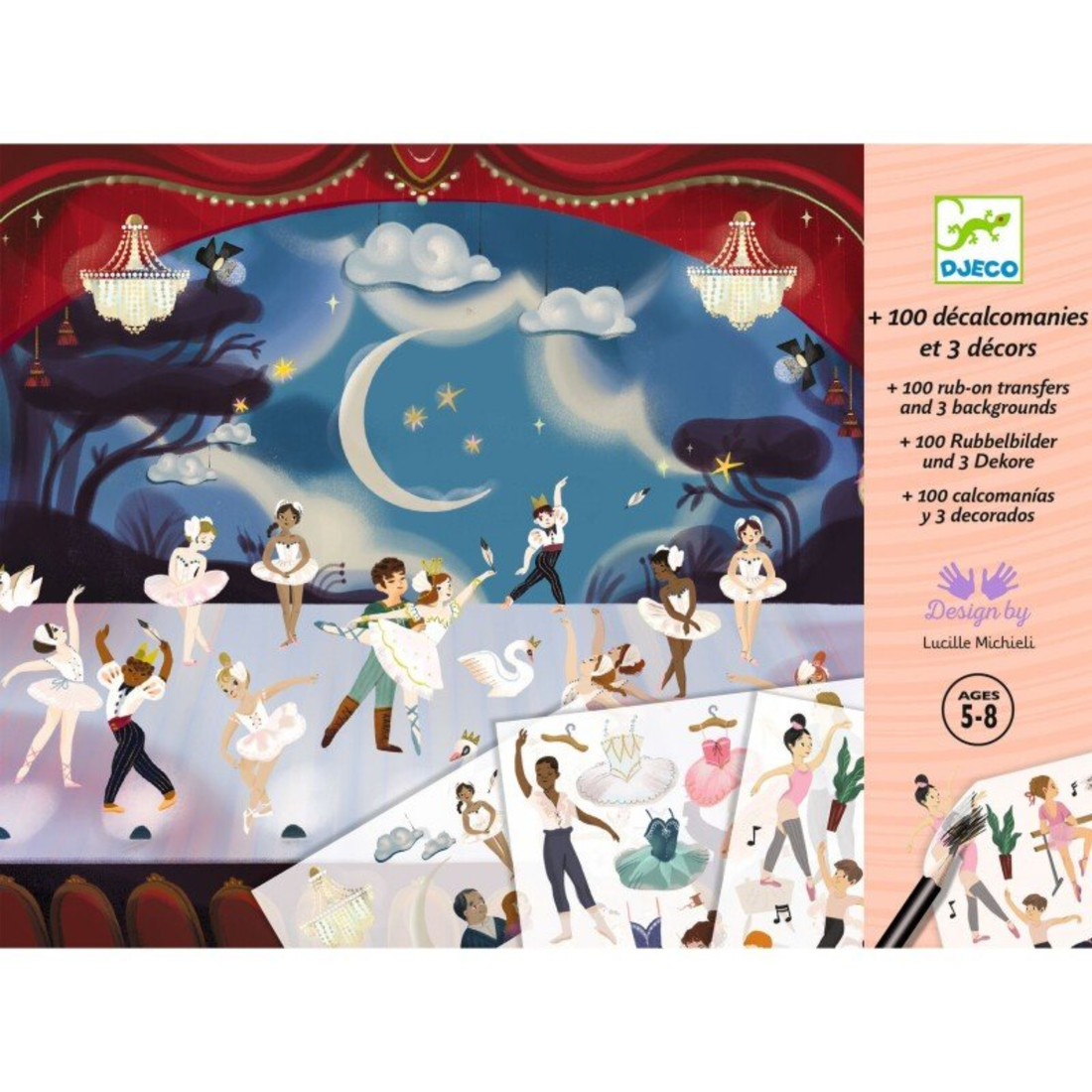Nutrinami paveiksliukai - Little ballet dancers