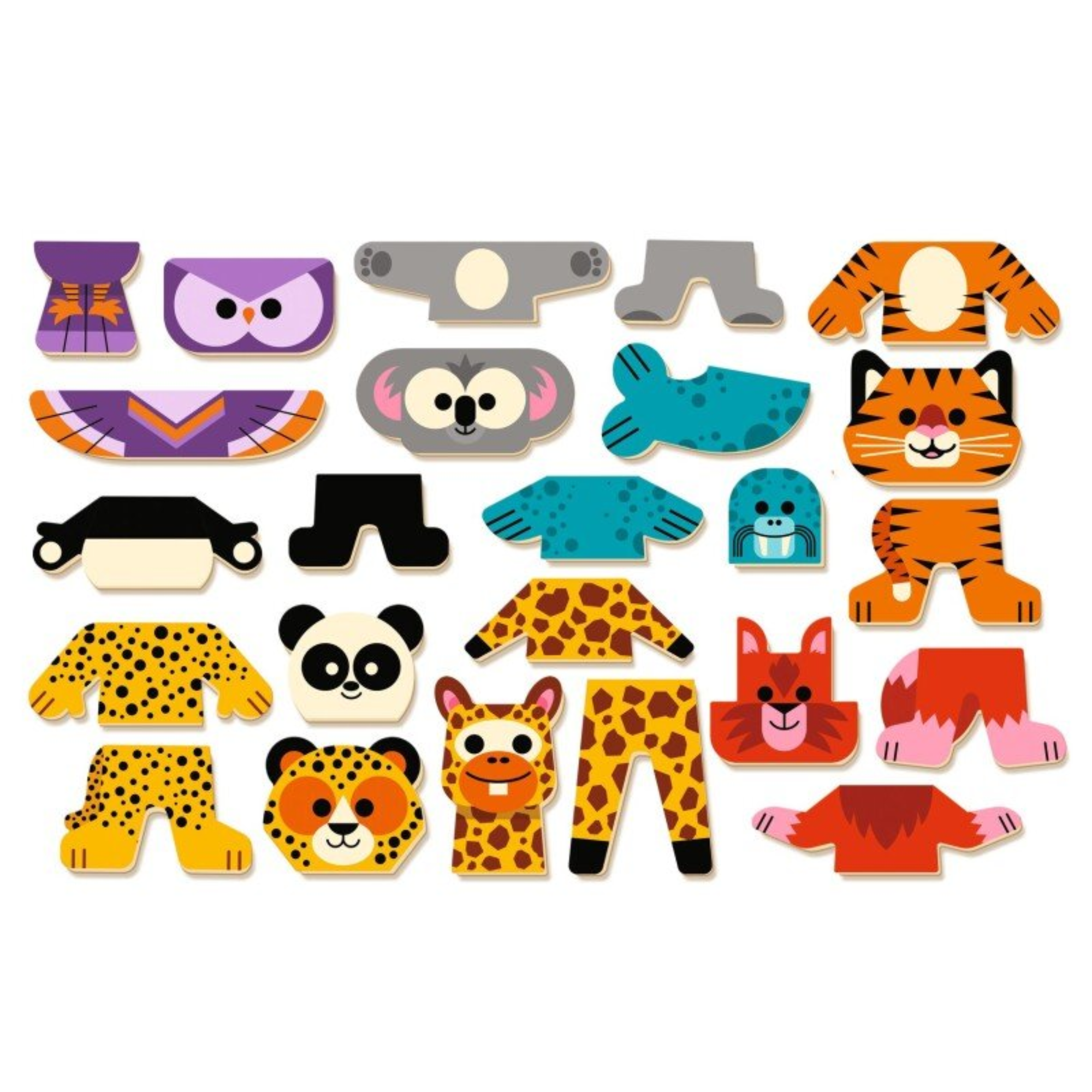 Djeco magnetic game - Zanimals