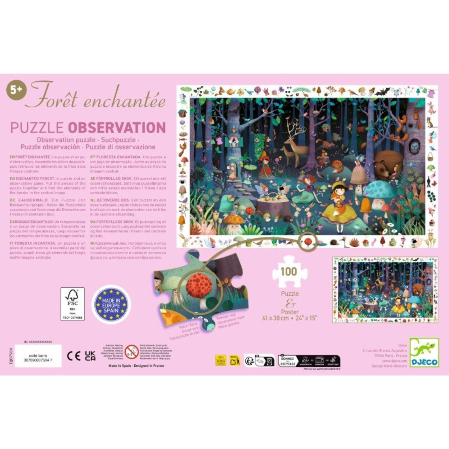 Djeco puzzle - The farm
