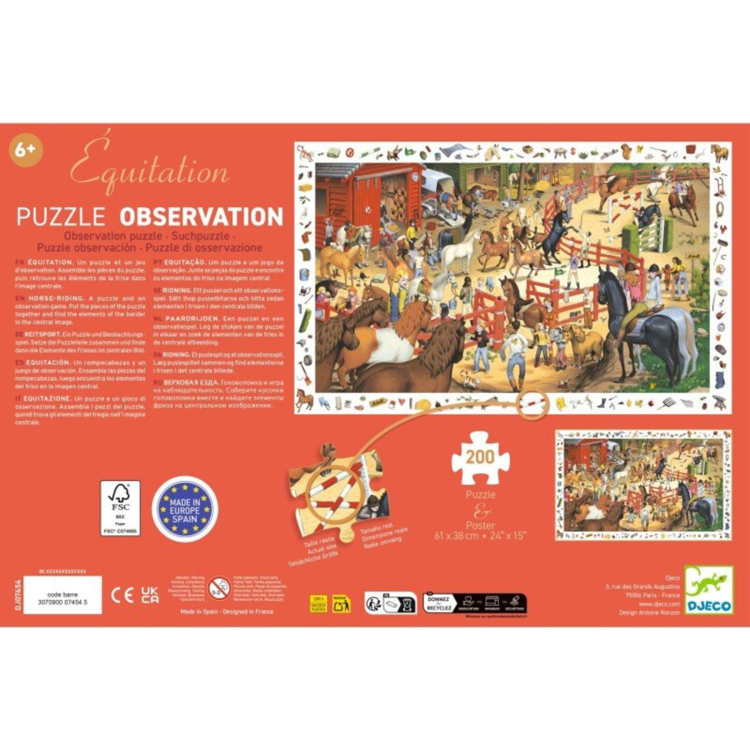 Djeco puzzle - The farm