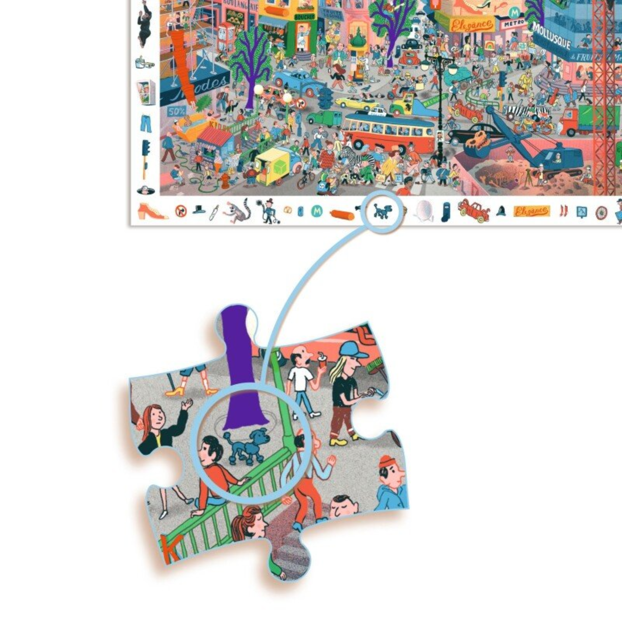 Djeco puzzle - The farm