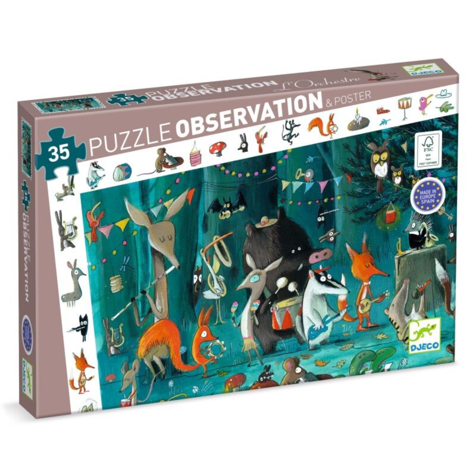 Djeco puzzle - The farm