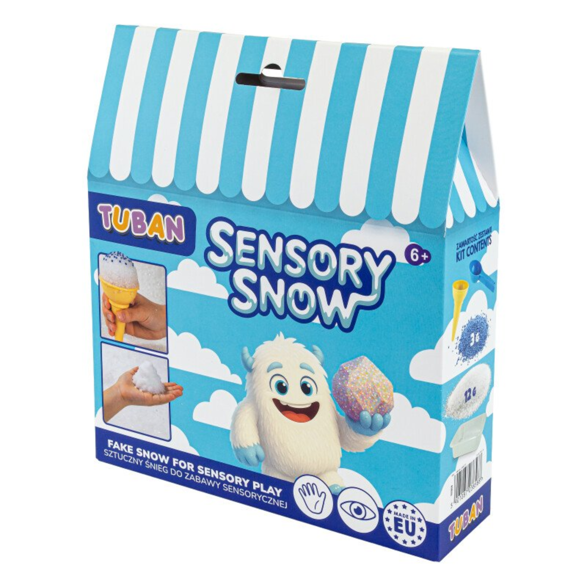 Sensorinis rinkinys – Dirbtinis sniegas