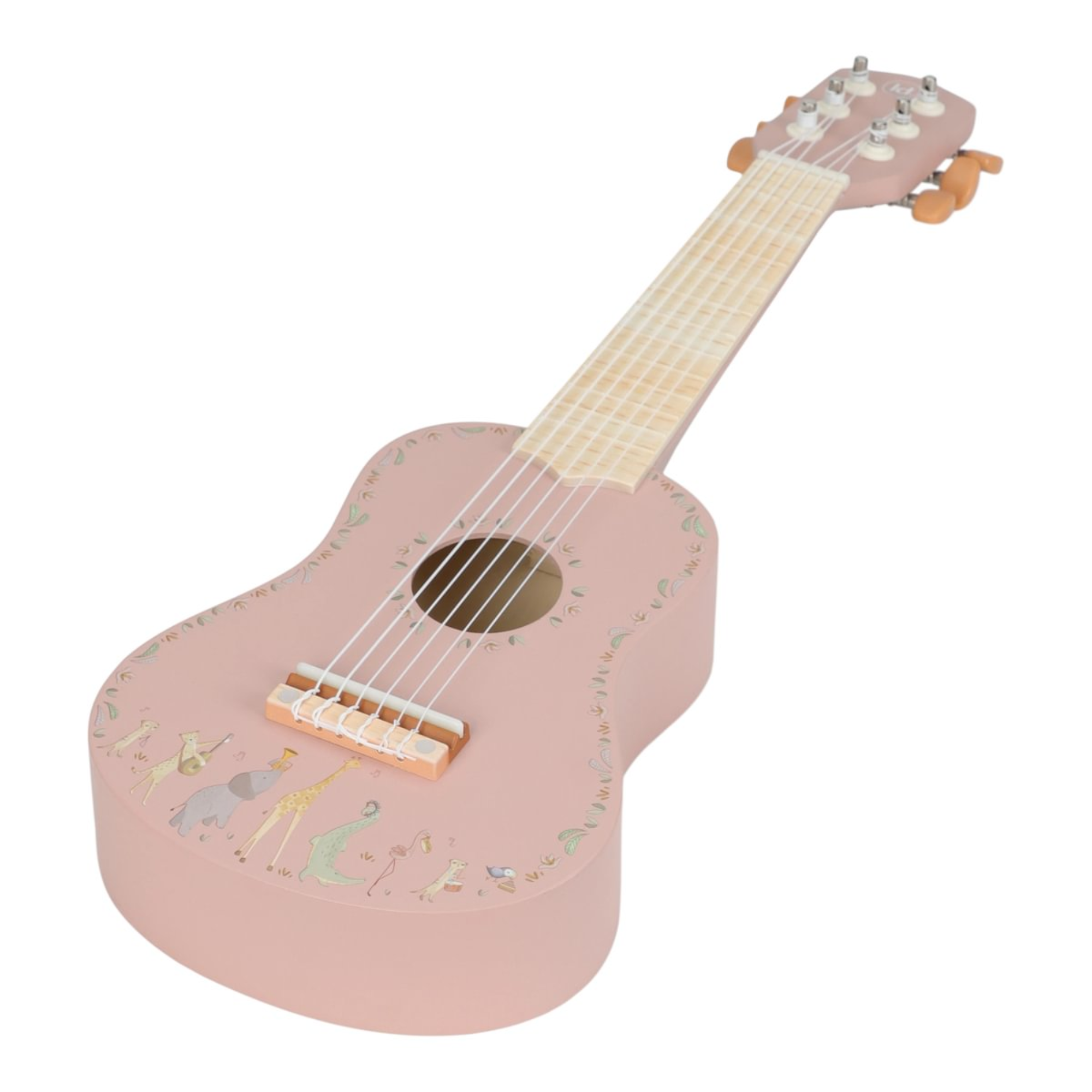 Medinė gitara - Safari Friends Pink