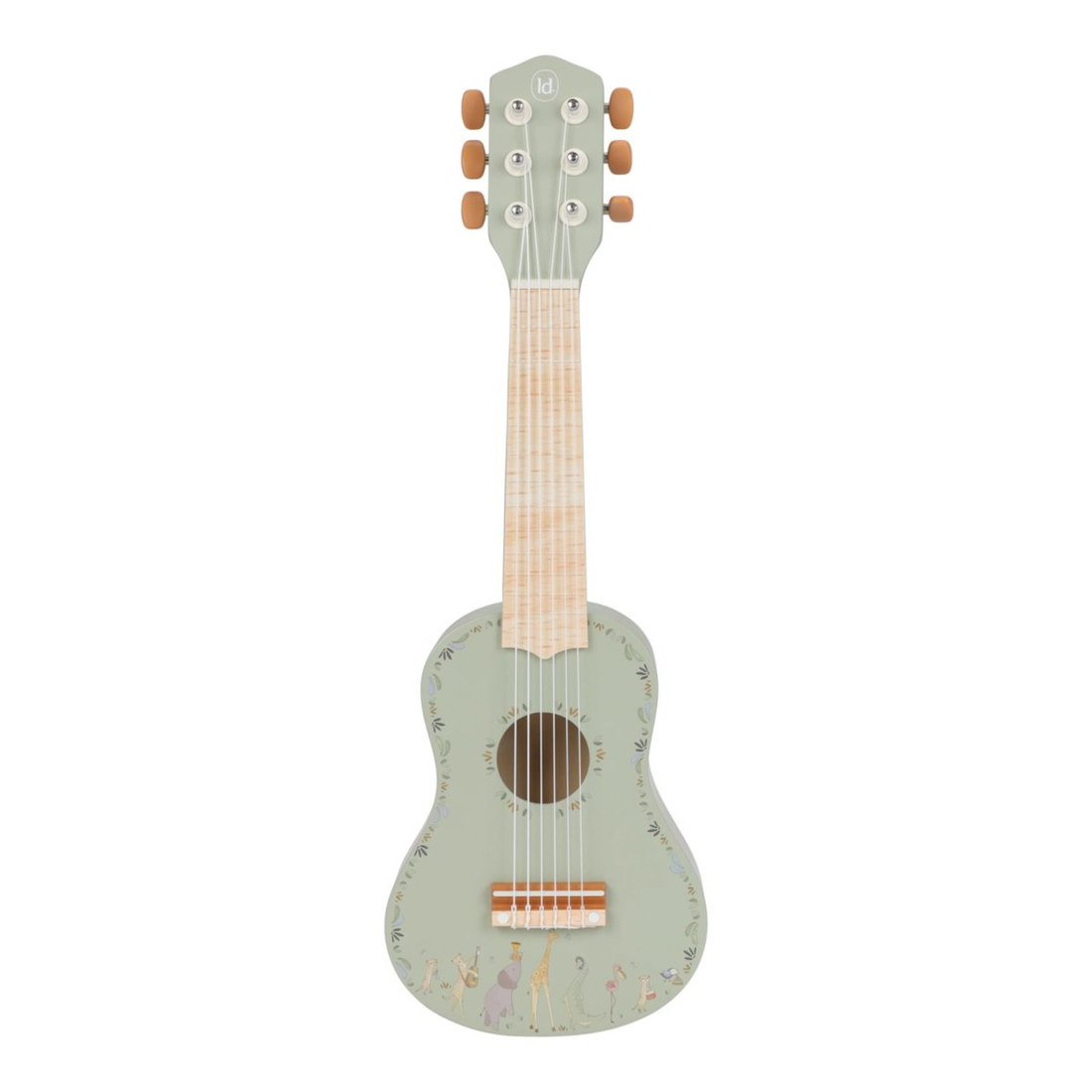 Medinė gitara - Safari Friends Green
